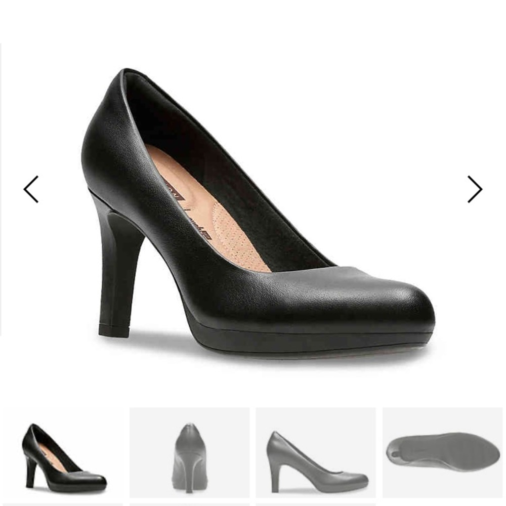 Clarks Leather Pump
